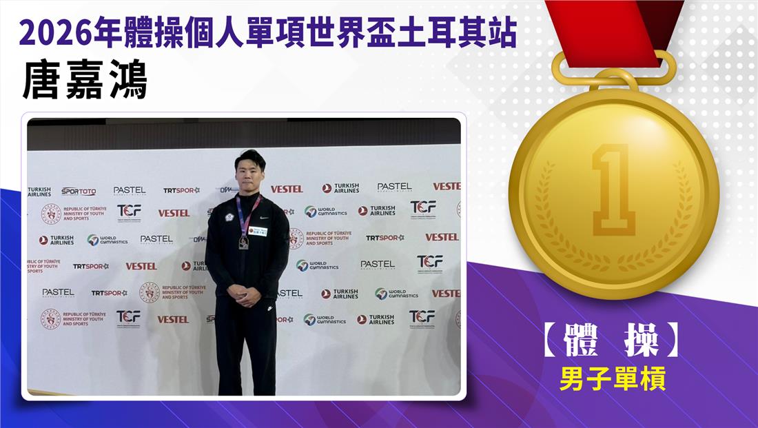 捷報-體操個人單項世界盃土耳其站