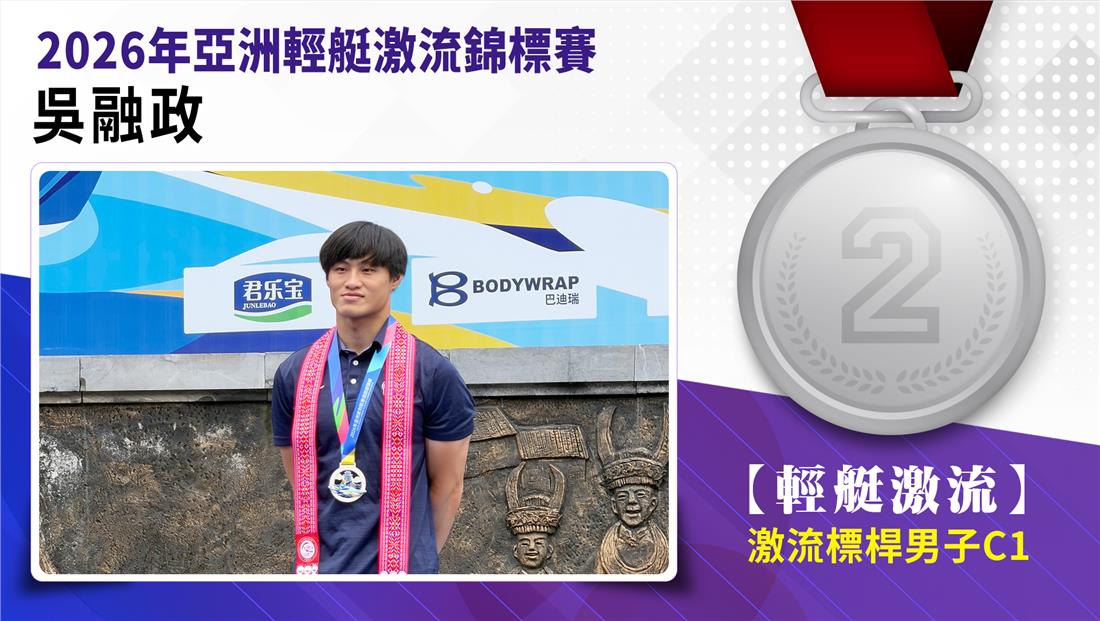 捷報-2026年亞洲輕艇激流錦標賽