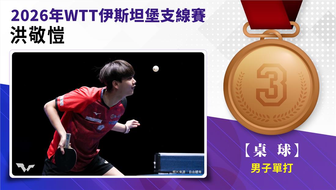 捷報-2026年WTT伊斯坦堡支線賽